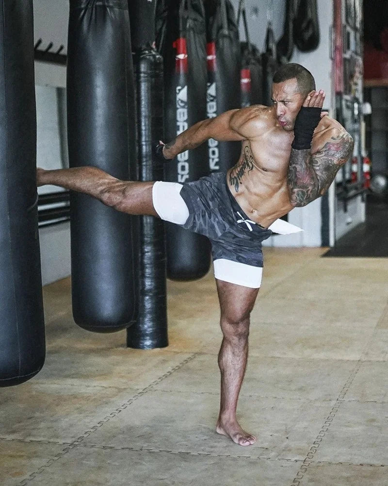 QuickFit Camo 2-in-1 Shorts