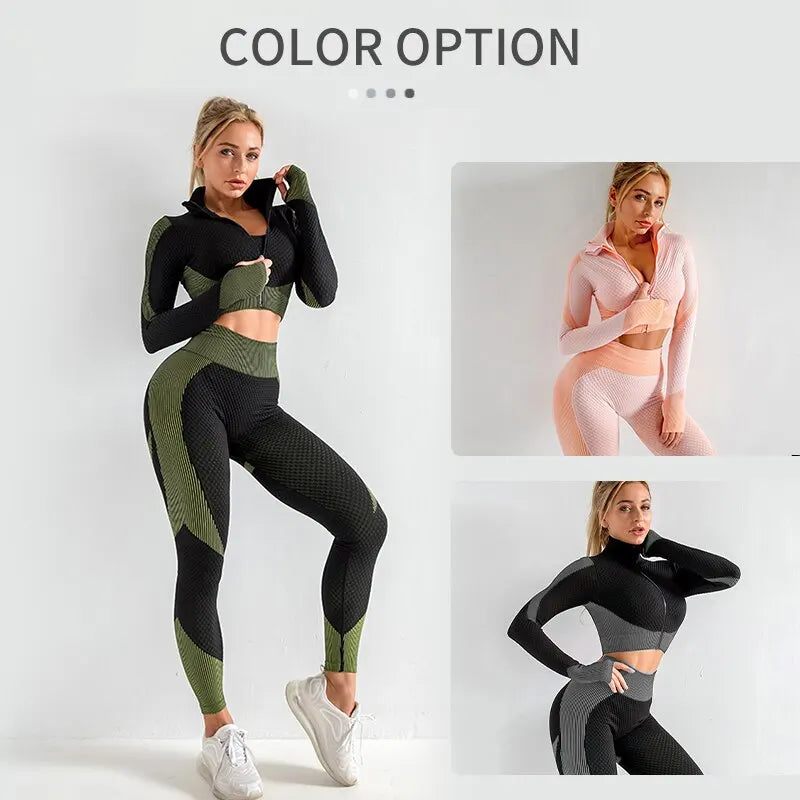 Seamless Yoga Fitness Set