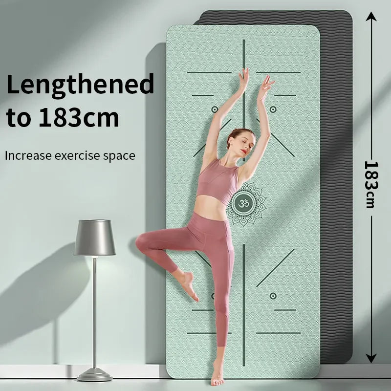 Slip-Proof Eco Yoga Mat: Your Perfect Workout Companion