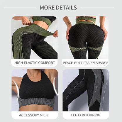 Seamless Yoga Fitness Set