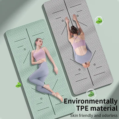 Slip-Proof Eco Yoga Mat: Your Perfect Workout Companion