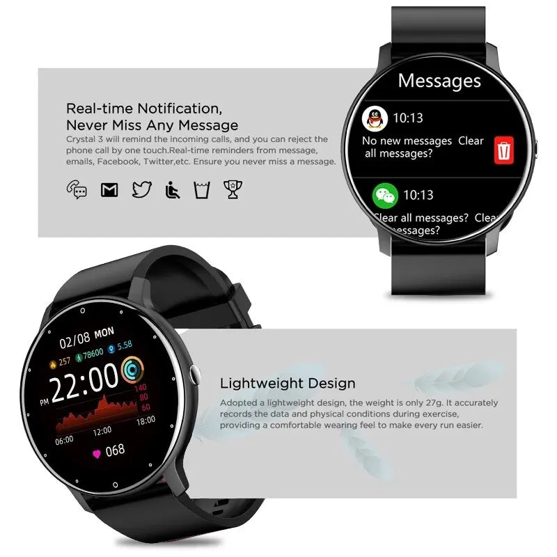 Real-Time Sport Tracker: 2024 Smart Watch