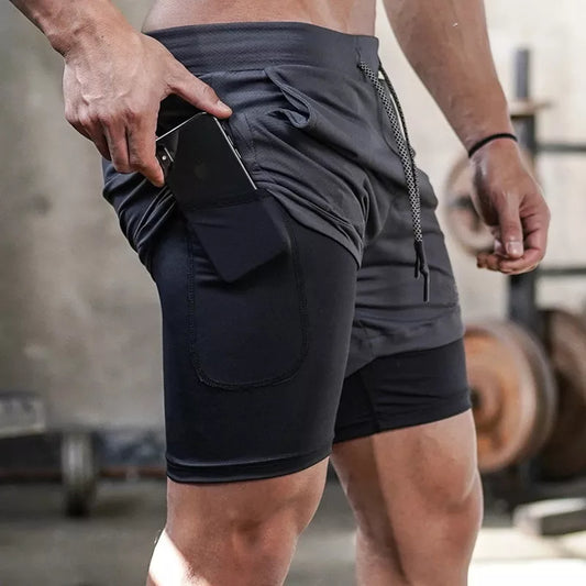 QuickFit Camo 2-in-1 Shorts